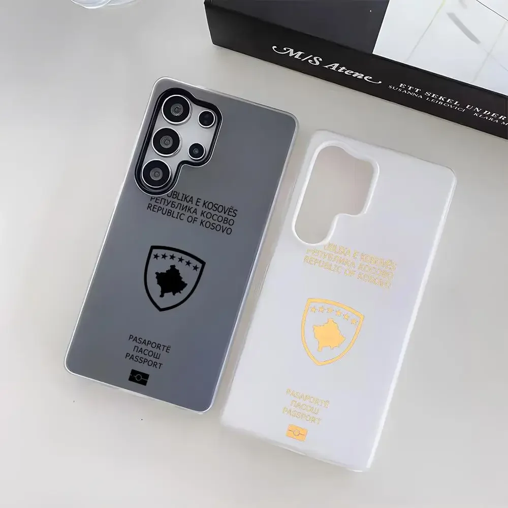 Samsung Galaxy S24 - 코소보 여권 로고 폰 케이스 삼성