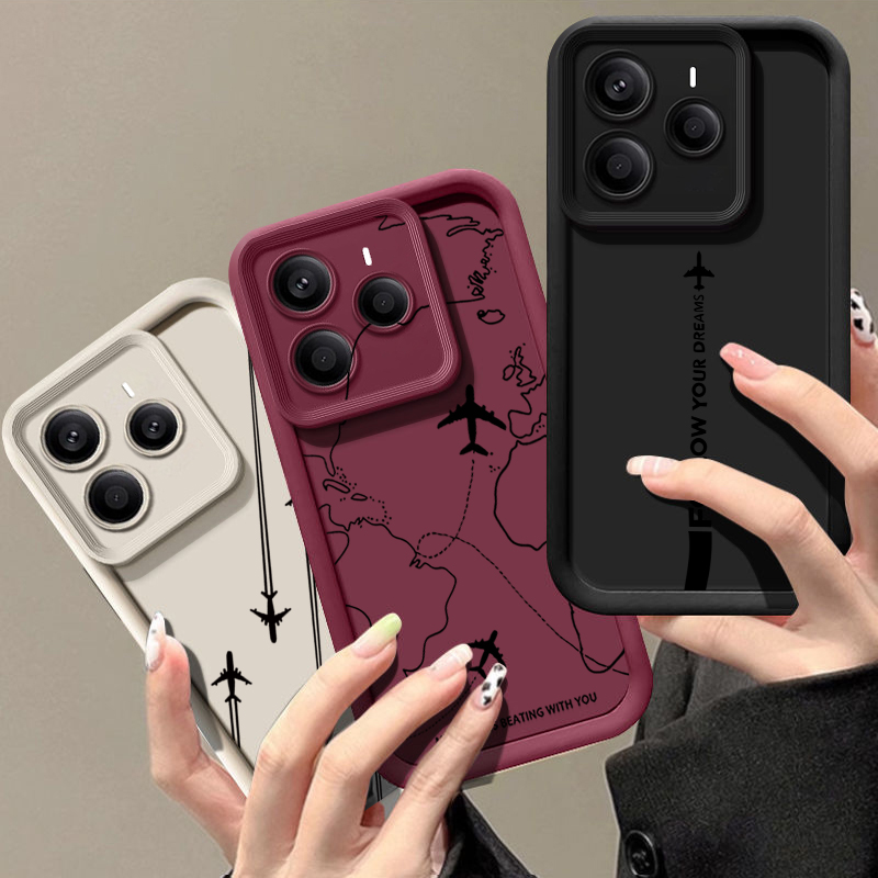항공기 경로 패턴 TPU 폰 케이스 샤오미 레드미 노트 - Xiaomi Redmi Note 14 리뷰 및 가격